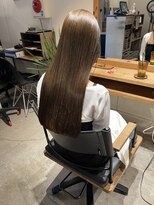 へアサロンアンドカフェガーデン(hair salon&cafe GARDEN)&nbsp;ブリーチなしWカラー/透明感オリーブベージュ