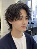 メンズカット+波巻きスパイラルパーマ￥11000[メンズパーマ/勝浦/大原/大網]