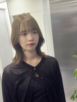ゴウトゥデイシェアサロン 町田店(GO TODAY SHAiRE SALON) くびれレイヤー×ヘーゼルベージュ