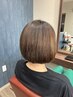 ジュニアスタイリスト森國カット+色持ちカラー ¥7500 女性限定