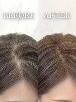 バームヘア(balm hair)&nbsp;髪質改善カラー/明るい白髪染め/ハイライトで若見え