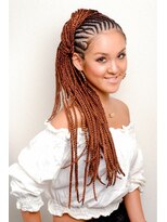 エクステ専門店ミキ 横浜店(MIKI) コーンロウ |ブレイズ ┃ ダンスイベントヘア