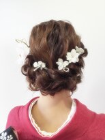 ビグディーサロン(BIGOUDI salon koshien)&nbsp;【ISAACBLANCO】ルーズアレンジ ヘアセット