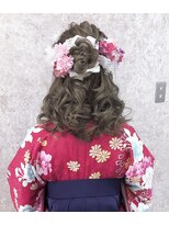 ブロッサム ヘアデザイン(blossom)&nbsp;ハーフアップお花レース