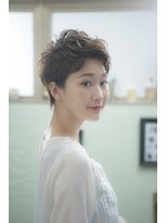 ヘアーミューズ リベロ(hair muse Livero) 【Livero】ふわふわショート×ベージュカラー 3