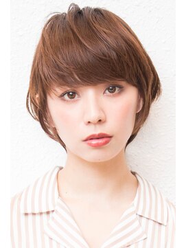 モニカ 西宮北口(Monica) アシメショートエアリーショートグレージュナチュラルボブ