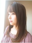 引き込まれるような面の美しいストレート