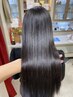【極艶*髪質改善】カット+ドクターカラー+毛髪美容TR＋ケアスパ ￥19900