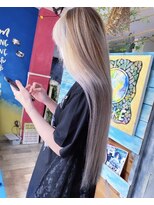 トーク 伊丹本店(TAL'KE)&nbsp;TAL'KE/バレイヤージュ×ホワイトシルバー_719