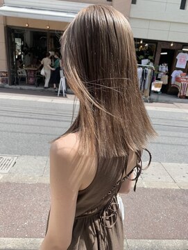 アンドスタイル(&style) 【大名店　江藤】ベージュ　ケアブリーチ