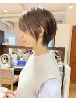 ネオリーブ モカ 川崎チネチッタ店(Neolive mocca) 大人美人ショート 大人可愛い 小顔前下がり アッシュ 川崎