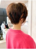 福山市ショートヘア人気キャアリー/ショートボブ/ベリーショート
