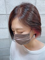 ルーファス 恵比寿 渋谷(Ruufus)&nbsp;秋色インナーカラー【Ruufus恵比寿渋谷】202209