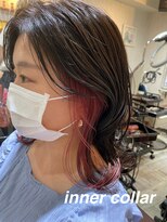 ティアラ 桜木町(TIARA) REAL SALON WORK～インナーカラー/ピンクレッド