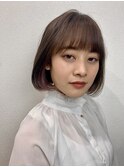 ナチュラルボブヘア