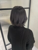 フェリア 松山(Feria)&nbsp;【Feria松山】切りっぱなしボブ×ダークグレージュ‐相原愛梨‐