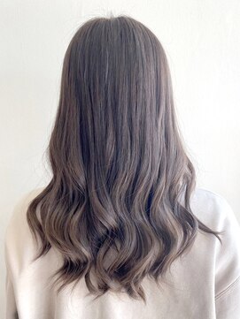 アウリィ(Aulii) 大人可愛い髪質改善カラーココアベージュ毛先パーマ透明感