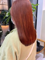 マザー(MOTHER) ダブルカラーピンクベージュケアブリーチハイトーン髪質改善