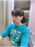 シースルーマッシュ × オリーブグレージュ