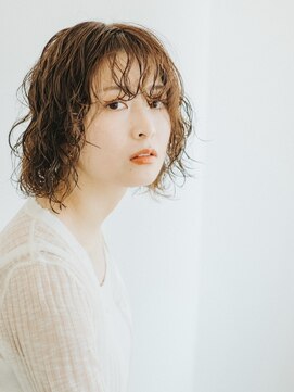 ユッカ 梅田(YUCCA) 【 YUCCA 】襟足伸ばしかけニュアンス/ナチュラルパーマ