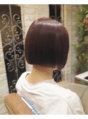 ダメージレスストレート　パツッとボブ