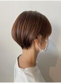 丸みショートボブ
