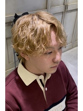 アソビ 表参道(ASOBI) テテ風 シャドウパーマ