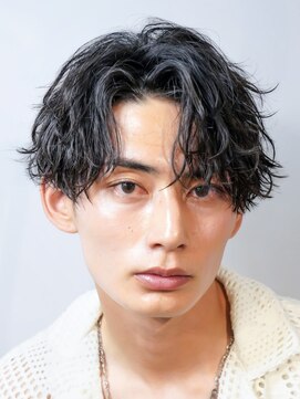 フィフス 天神大名(fifth) 天神センターパートウルフカット波巻きスパイラルパーマゆるめ