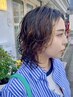 ダメージ軽減　カット＆パーマ＆ハリコシトリートメント付￥11000