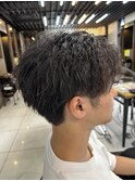 マッシュショート×ソフトツイスパ