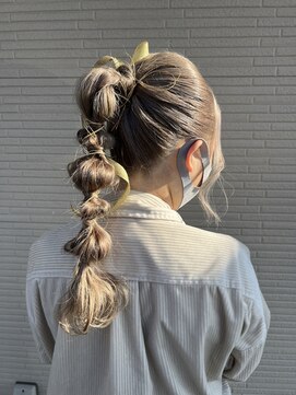 クロリ(Coloris) 前撮りヘアアレンジ