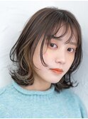 顔まわりカット◯ミディアムレイヤー、ロングレイヤー/天神大名