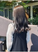 《TOPHAIR 玉島店/ もも》ロングウェーブ×オリーブベージュ
