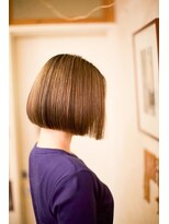 スリースリーナイン ヘアーアンドメイク(339 hair&make) 美髪/縮毛矯正で作るキレイなラインのボブ