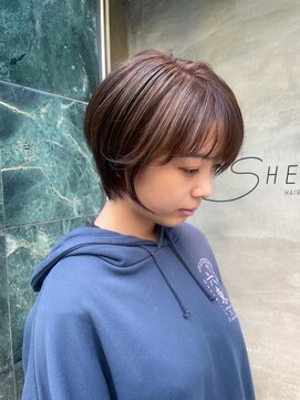シェル(SHEL+L) short×marronbeige【滝野】