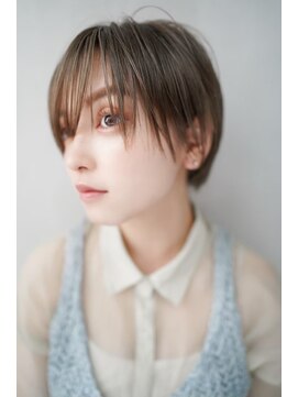 ギークス(GEEKS) 【GEEKS渋谷】アッシュオリーブ/クールショート/冬カラー/中明度