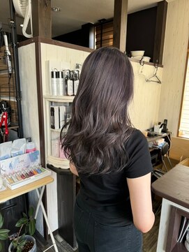 ヘアー リードレス(hair Re:dress) 黒髪暗髪韓国ウェーブ美シルエットロング20代30代