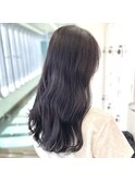 ブリーチなし　パープルベージュ　アディクシー　増田