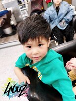 ラグズ 茅ヶ崎(LAGUZ)&nbsp;個性的でおしゃれなキッズウルフカット 茅ケ崎 キッズカット