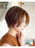 ショートボブ/30代40代50代ヘアスタイル