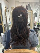 セット アンド バイ ルゥーダ 品川駅前店(SET and..by Rouxda.)&nbsp;カチモリハーフアップ