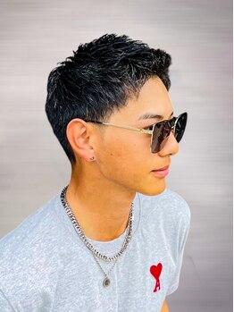 アストロ(ASTRO)の写真/できる男が選ぶサロン【barbershopASTRO】ON/OFF両方キマる★仕事もプライベートも楽しめる2Wayスタイル◇