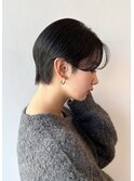 ショートカットショートヘアコンパクトショートボブ丸みショート