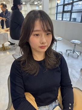 マリアバイアフロート(Maria by AFLOAT) 【くびれレイヤーカット/グレージュ/ミディアムヘア】