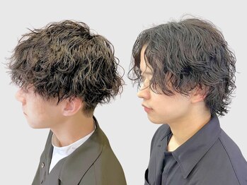 ジールサロン 学園の森店(ZEALSALON)の写真/圧倒的なリピート率!ダメージレス【ニュアンスパーマ/men's/メンズパーマ/パーマ/眉毛］