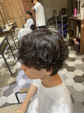 シェノン オム 梅田(CHAINON HOMME) シャドウパーマ/MEN'S HAIR