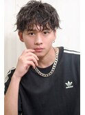 【men's style】シャドウパーマ