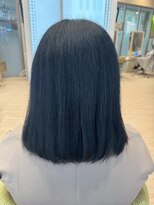 ビスイル 秋葉原店(Vis ill) 大人可愛いブリーチカラーブルー