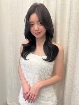 ボタン テンジン(VOTAN tenjin) 【杉本大地】韓国ヘア/韓国風くびれ巻き/ダークグレージュ/天神