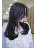 【貫井指名限定】艶カラー＋髪質改善TR＋前髪カット￥19800